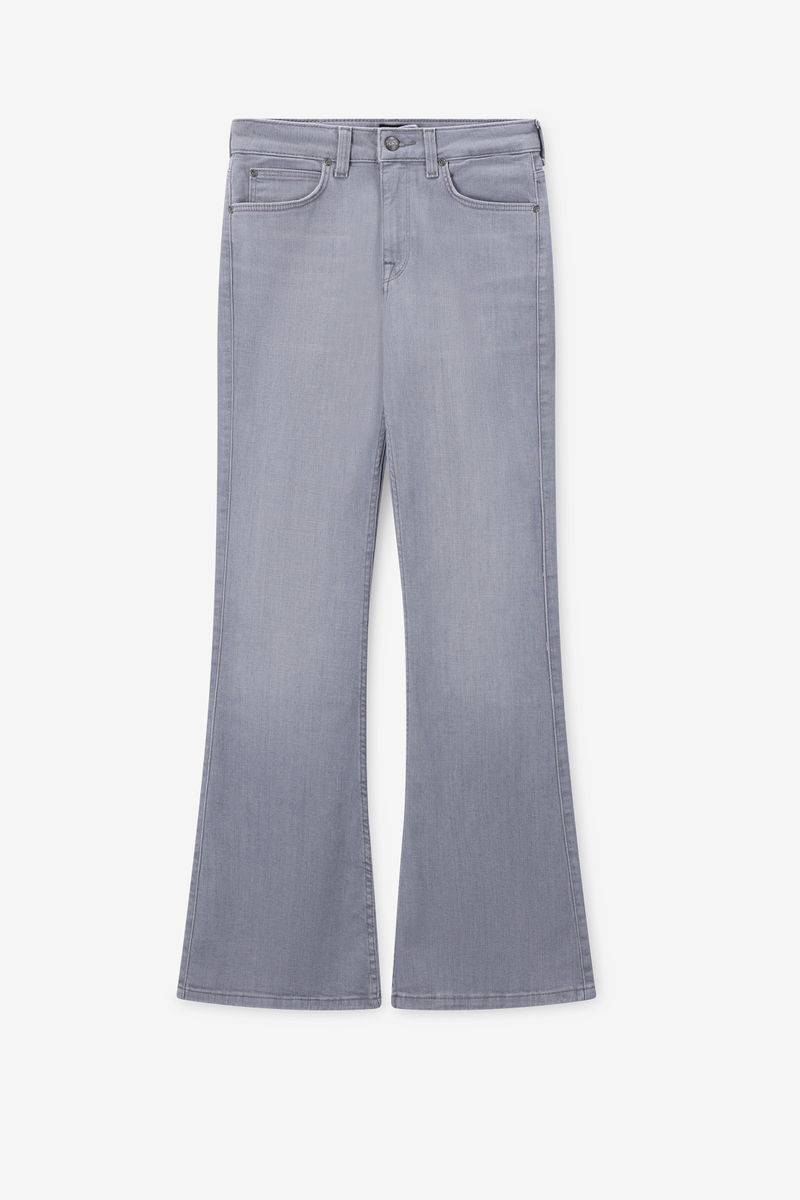 LEE High Waist Flared Jeans - Hellgrau von LEE