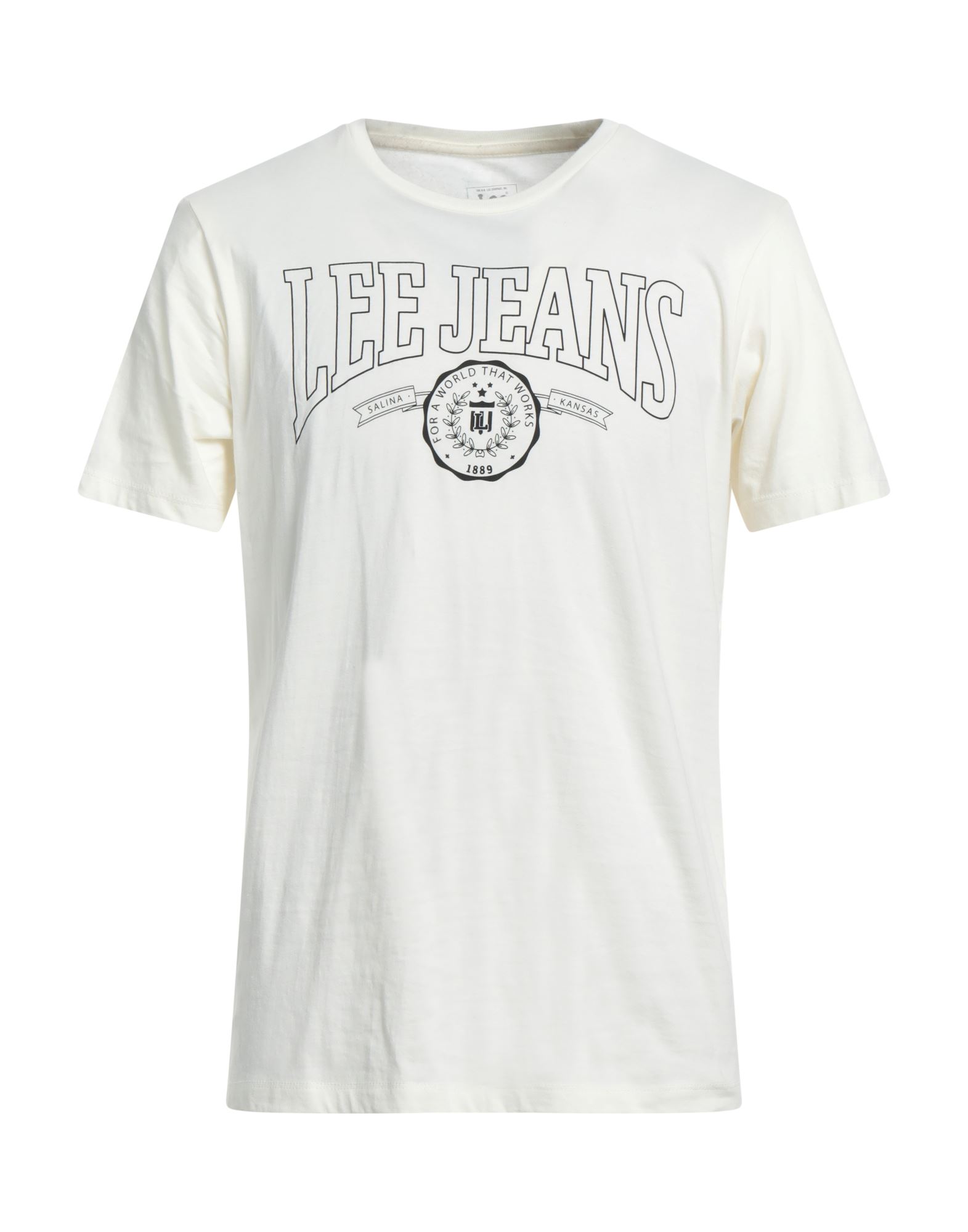 LEE T-shirts Herren Off white von LEE