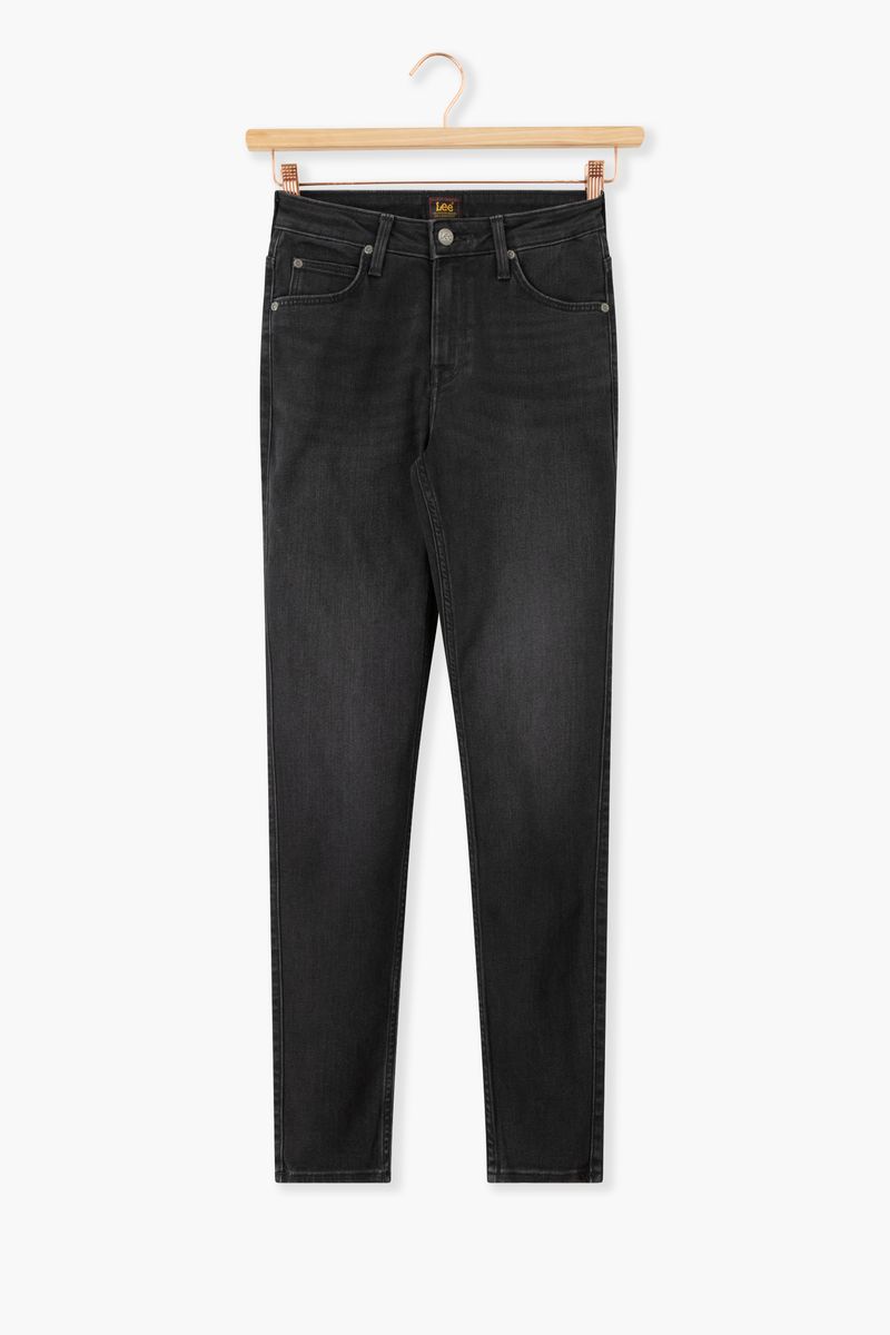 Lee Scarlett High Waist Skinny Jeans - Schwarz von LEE