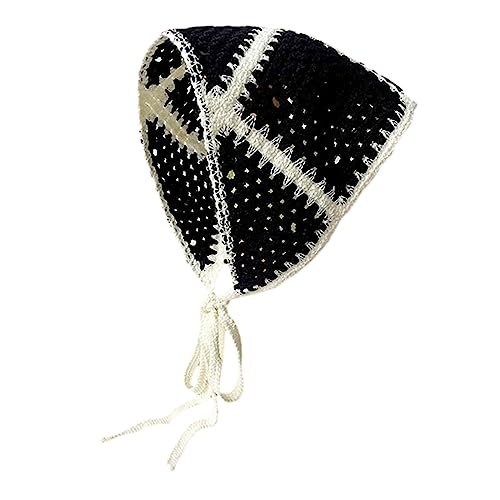 Einzigartiger Damen Streifen Haarband Gestrickter Schal Süße Elastische Haarbänder Turban Frühlings Haar Accessoires Handgefertigter Häkelschal Schal Häkelschals Für Frauen Handgefertigt von LEEINTO