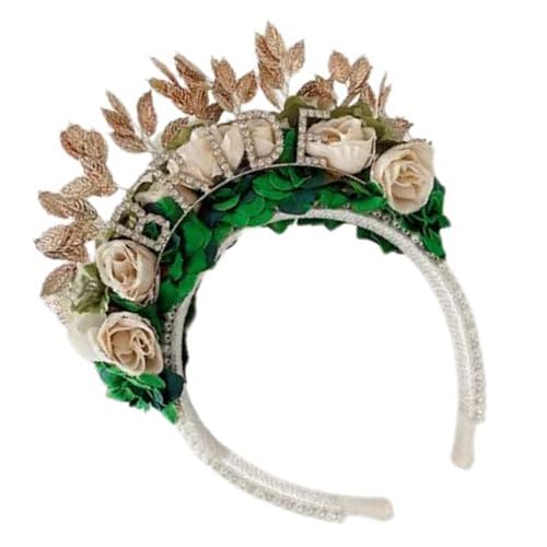 Künstliches Stirnband Für Hochzeit Party Eleganter Haarreif Für Braut Brautparty Geschenk Für Junggesellenabschiede Kopfbedeckung Braut Haarreif von LEEINTO