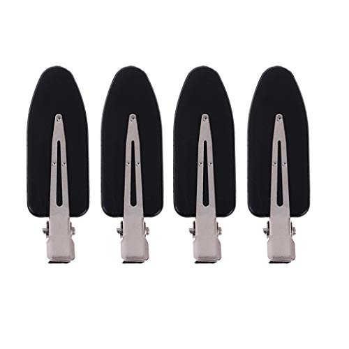 LEEINTO 2/3/4Pcs Keine Biegung Nahtlose Haar Clips Seitlichem Fix Fringe Haarspange Make Up Haar Clips Für Frauen Dünnes Haar von LEEINTO