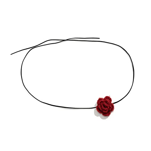 LEEINTO Bauchkette Elegante Rose Blume Taille Bauchgürtel Kette Frauen Sommer Verstellbares Seil Körperschmuck Ehezubehör von LEEINTO