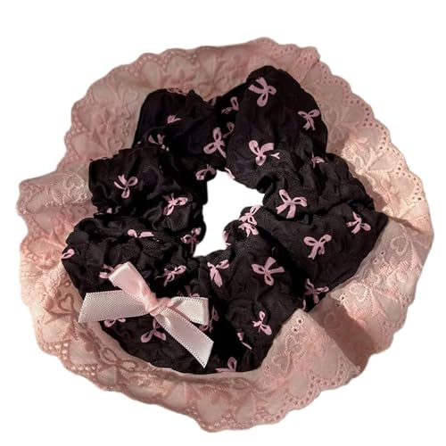 Prinzessin Scrunchies Blumen Haargummi Blumen Haarhalter Bezaubernder Blumen Haargummi Haarseil Für Mädchen Haargummis Haargummis von LEEINTO