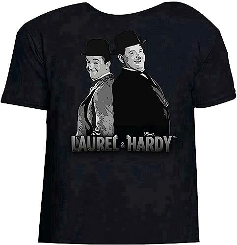 Laurel and Hardy Stan & Ollie - Back to Back Mens T Shirt von LEEKATO