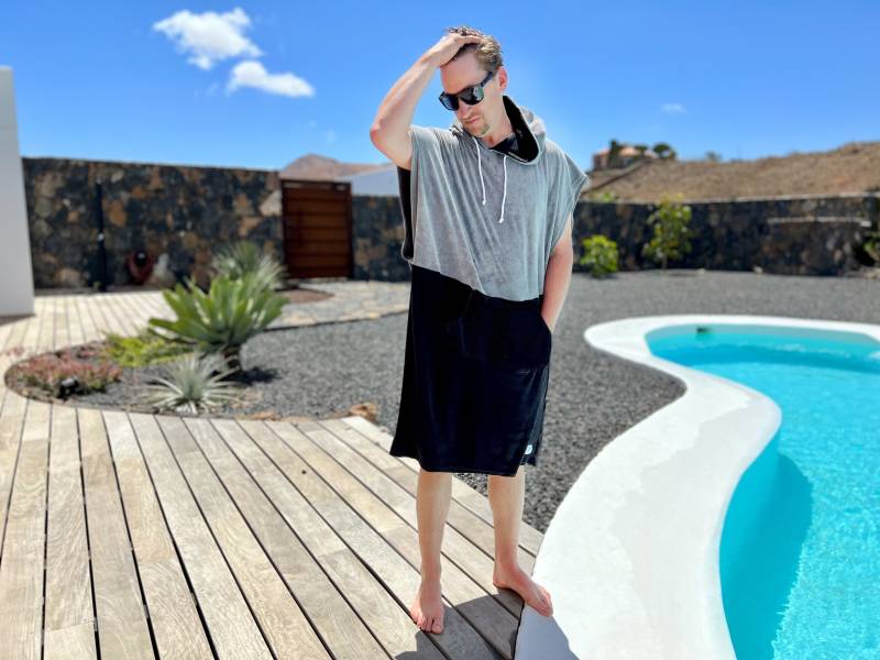 Poncho Badeponcho Surfponcho Bademantel von LEELIshop