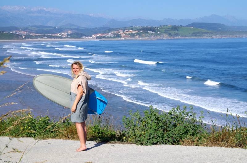 Surfponcho Poncho Surf Frottee Handtuch Hoodie Surfcape Cape Badeponcho Bademantel von LEELIshop