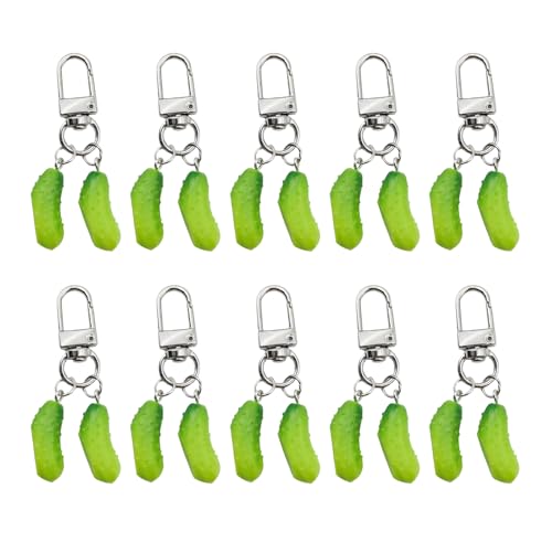 LEELOU 10pcs Realistische Schöne Gurke Keychain Dekoratives Modeaccessoire Für Den Täglichen Gebrauch Und Für Besondere Veranstaltung Ornament LEELOU 10pcs Realistische Schöne Gurke Keychain Dekoratives Modeaccessoire Für Den Täglichen Gebrauch Und Für Besondere Veranstaltung Ornament von LEELOU