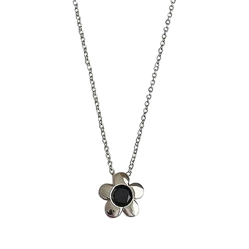 LEELOU Black Blumenheiztkette Temperament Neckkette Adjsuatble Blumencharme Mode Schmuckstücke LEELOU Black Blumenheiztkette Temperament Neckkette Adjsuatble Blumencharme Mode Schmuckstücke von LEELOU
