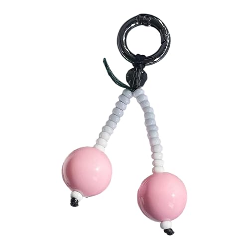 LEELOU Bunte Kirschen Perlen Hängende Dekoration Key Hängende Anhänger Perlen Ornament Für Jugendliche Frauen Und Modeliebhaber LEELOU Bunte Kirschen Perlen Hängende Dekoration Key Hängende Anhänger Perlen Ornament Für Jugendliche Frauen Und Modeliebhaber von LEELOU