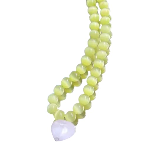 LEELOU Delicate Heart Charme Halskette Perlen Schlüsselblikaner Kette Frauen Neckant Modezubehör Für Tägliche Verschleißdaten Und Partys LEELOU Delicate Heart Charme Halskette Perlen Schlüsselblikaner Kette Frauen Neckant Modezubehör Für Tägliche Verschleißdaten Und Partys von LEELOU