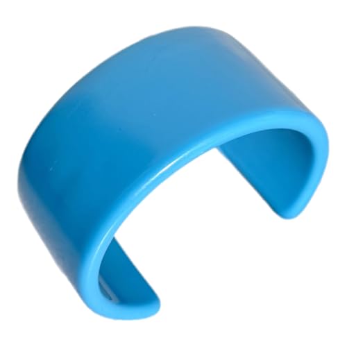 LEELOU Indische Party Schmuck Mode Bunte Robuste Harz Acryl Big Open Armreifen Für Frauen Breite Armbänder von LEELOU