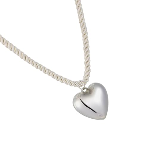LEELOU Mode Herzhänger Halskette Bowknot Halskette Legierungstextur Für Frauen Modische Und Trendige Schmuck Geeignet LEELOU Mode Herzhänger Halskette Bowknot Halskette Legierungstextur Für Frauen Modische Und Trendige Schmuck Geeignet von LEELOU