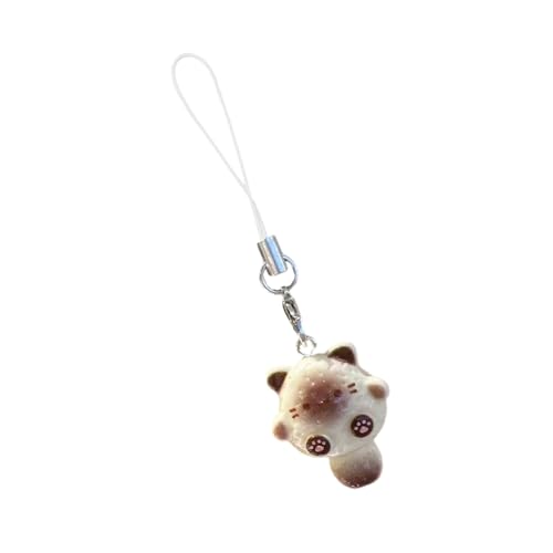 LEELOU Robuste Harzkatze Styles Telefon Lanyard Schöne 3D Katzen Pendell Telefon Lanyard Hanging Accessoire Zum Hinzufügen Von Persönlichkeit von LEELOU