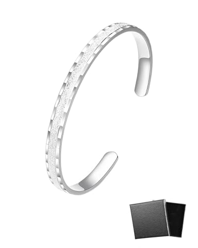 LEEQBCR 1 Stück Sterne Armband Sterling Silber Armbänder Zirkon Cross Charm Armbänder Frauen Paar Armbänder Zubehör Silber Schmuck Armreifen von LEEQ