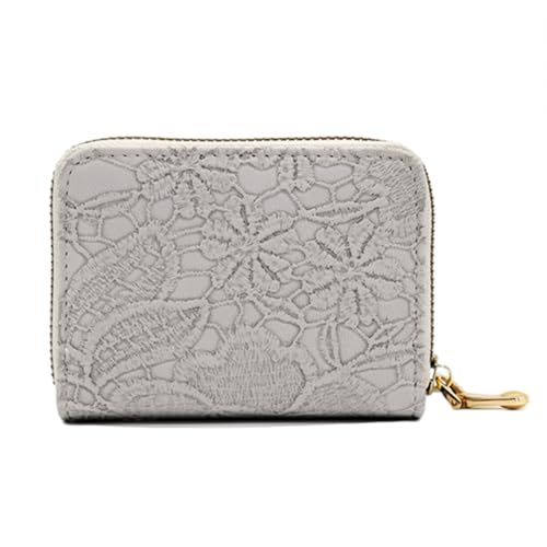 LEEXTON Kartenetui für Damen, Kreditkartenetui mit RFID Schutz,Klein Reißverschluss Kartenhalter Geldbörse von LEEXTON