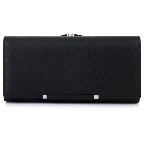 LEEXTON Multifunktional Geldbörse Damen im Langformat, Portemonnaie Gross für Frauen PU Leder Geldbörse mit magnetischem Schnallenschalter von LEEXTON