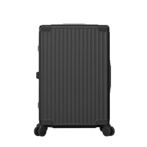 LEFEDA Tragbar Schallgedämmter Universal-Rollen-Gepäck-Koffer 24-Zoll-PC-Trolley-Koffer TSA-Schloss-Tragetasche für Männer und Frauen, Geschäftsreise-Gepäckbox von LEFEDA