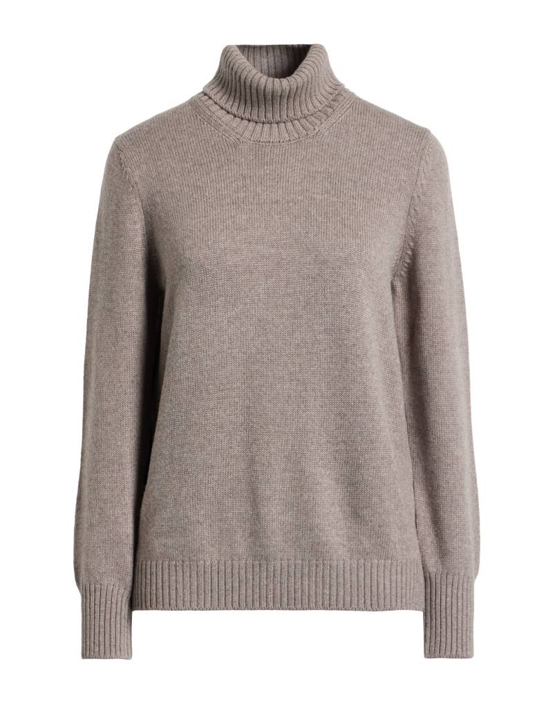 LEFT END Rollkragenpullover Damen Maulwurfsgrau von LEFT END