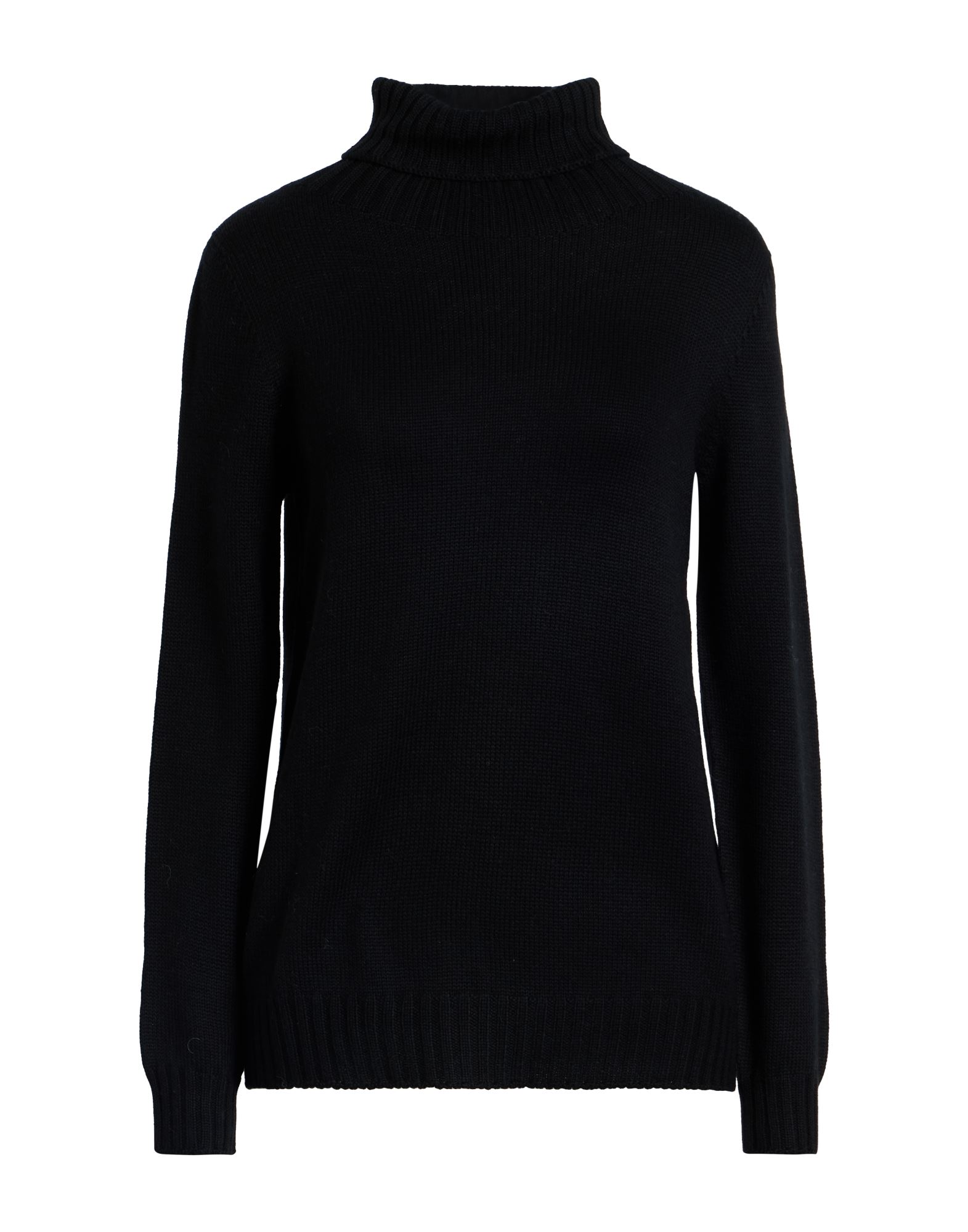 LEFT END Rollkragenpullover Damen Schwarz von LEFT END