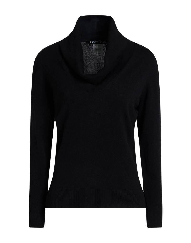 LEFT END Rollkragenpullover Damen Schwarz von LEFT END