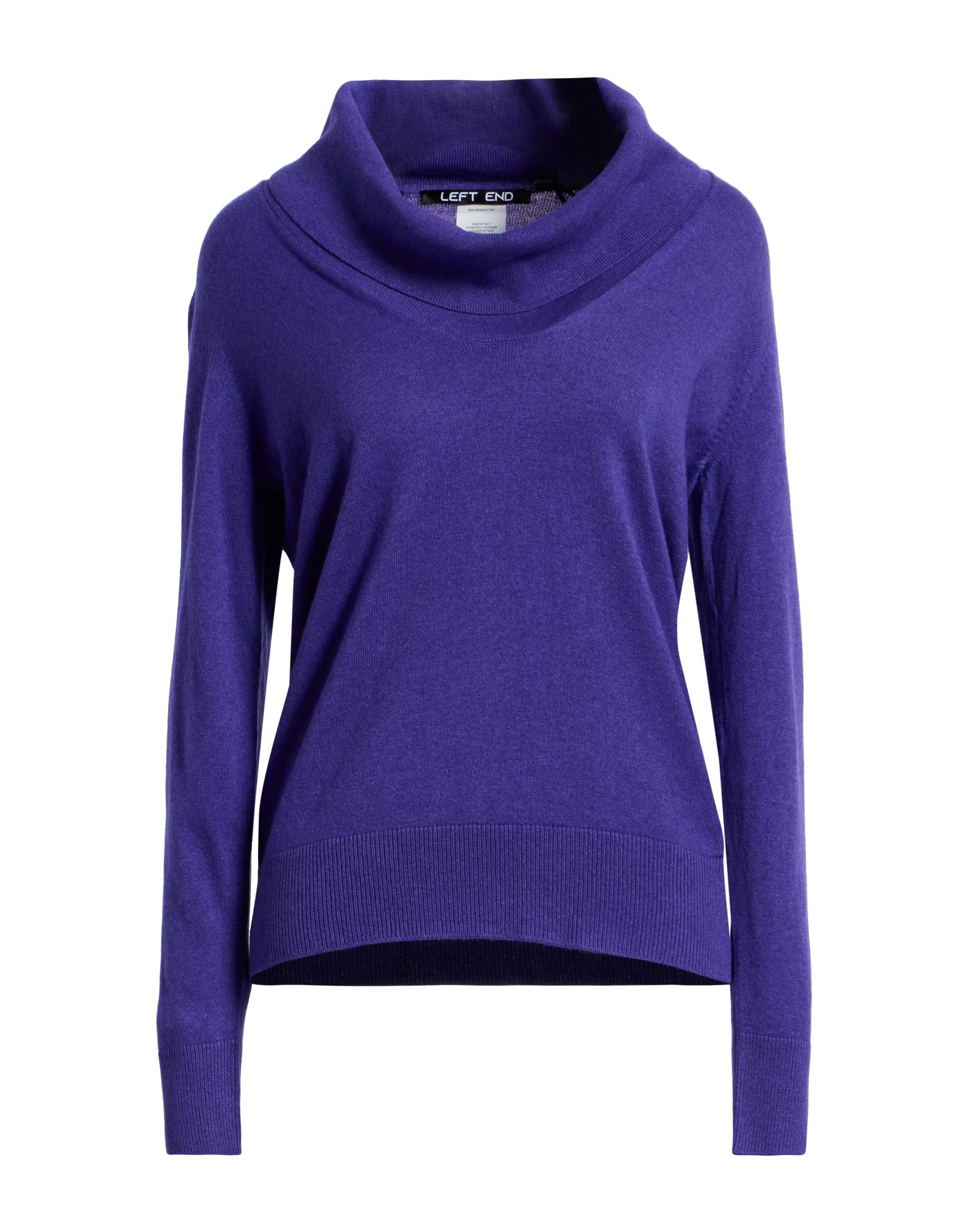 LEFT END Rollkragenpullover Damen Violett LEFT END Rollkragenpullover Damen Violett von LEFT END