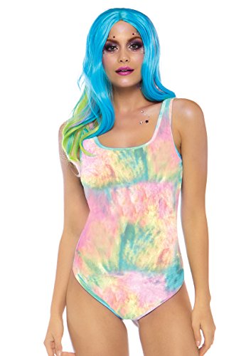 LEG AVENUE Damen Pastel Tie dye Teddy Erwachsenenkostüme, Multicolor, M von LEG AVENUE