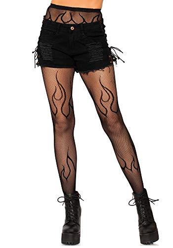 Leg Avenue Damen Strumpfhose-928822001 Strumpfhose, Black, One Size von LEG AVENUE