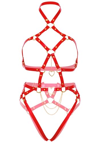 LEG AVENUE Ki4038 00302 Costume Accessory, Red, M von LEG AVENUE