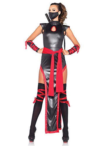 Leg Avenue 85400 - Schatten-Ninja-Damen kostüm, Größe Medium (EUR 38) von LEG AVENUE