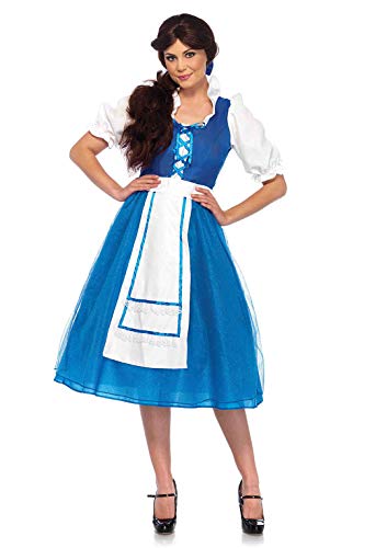 LegAvenue 8561802 Storybook Village Beauty Halloween Costume Kostüme, Blue, White, M von LEG AVENUE