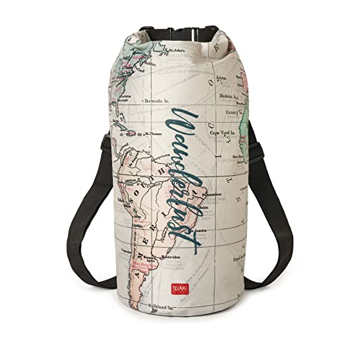 Legami - Wasserdichter Sack, Wasserdichter Seesack 10 Liter, Trockensack, hermetischer Verschluss, leicht, kompakt, einfach zu transportieren, Travel Legami - Wasserdichter Sack, Wasserdichter Seesack 10 Liter, Trockensack, hermetischer Verschluss, leicht, kompakt, einfach zu transportieren, Travel von LEGAMI