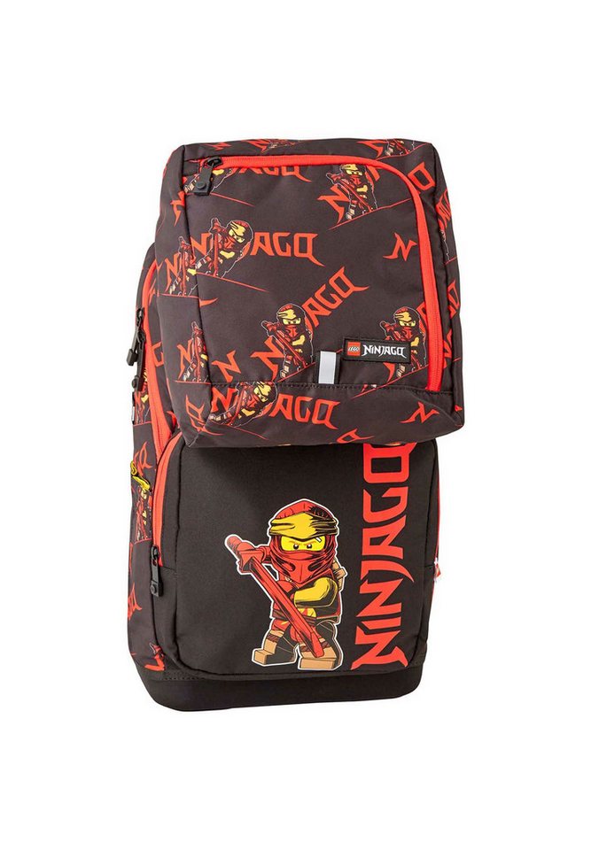 LEGO® Bags Schulranzen Optimo Starter, Aufsteckbare Sporttasche, Namensschild auf der Innenseite von LEGO® Bags