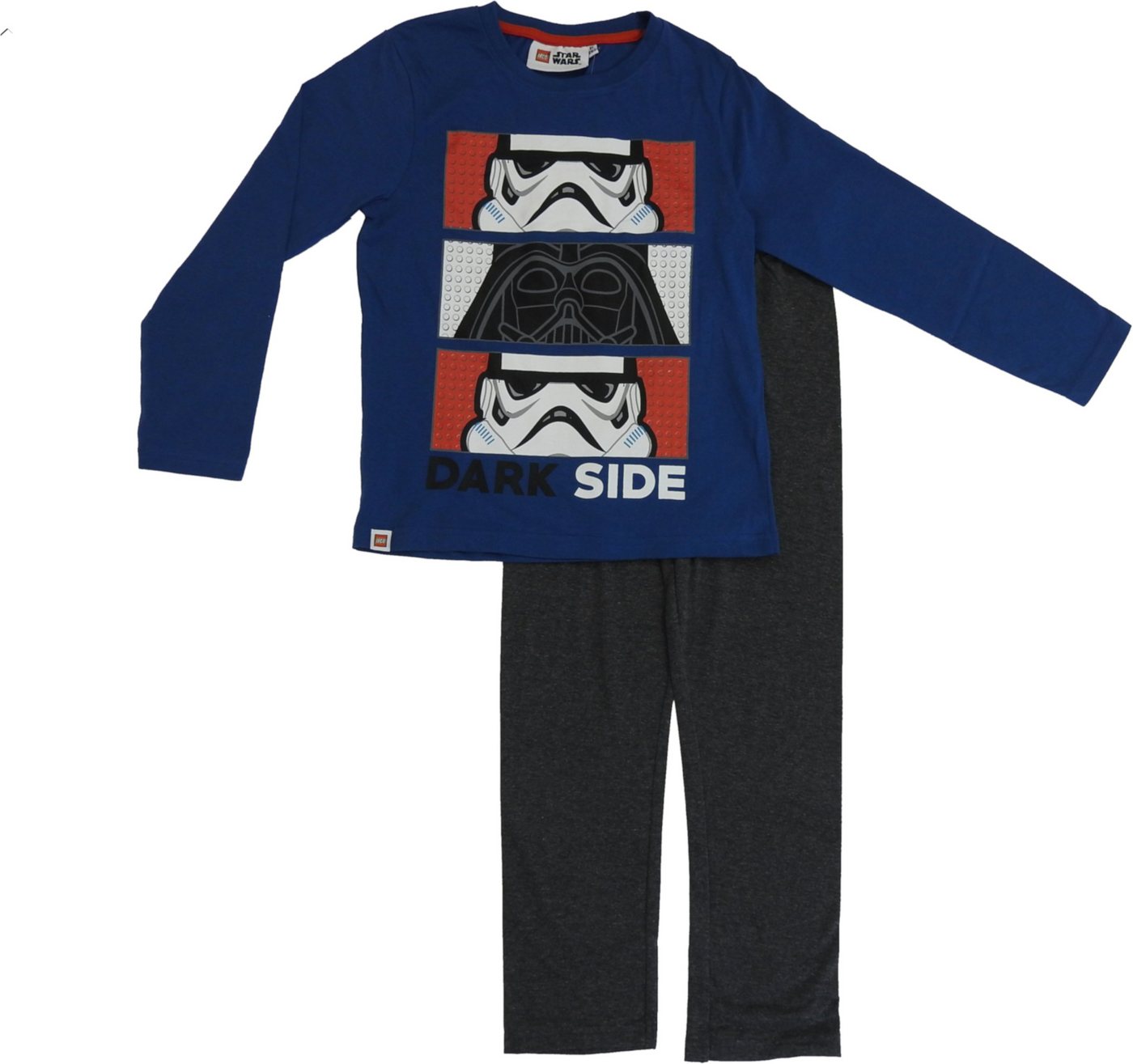 LEGO® kidswear Pyjama (Set) Kinder Schlafanzug lang 2tlg Pyjama Set Trooper Jungen blau von LEGO® kidswear