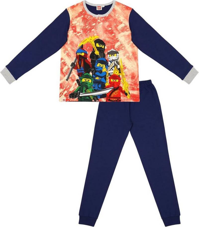 LEGO® kidswear Pyjama LEGO NINJAGO Jungen Schlafanzug 7 8 9 10 11 12 Jahre von LEGO® kidswear
