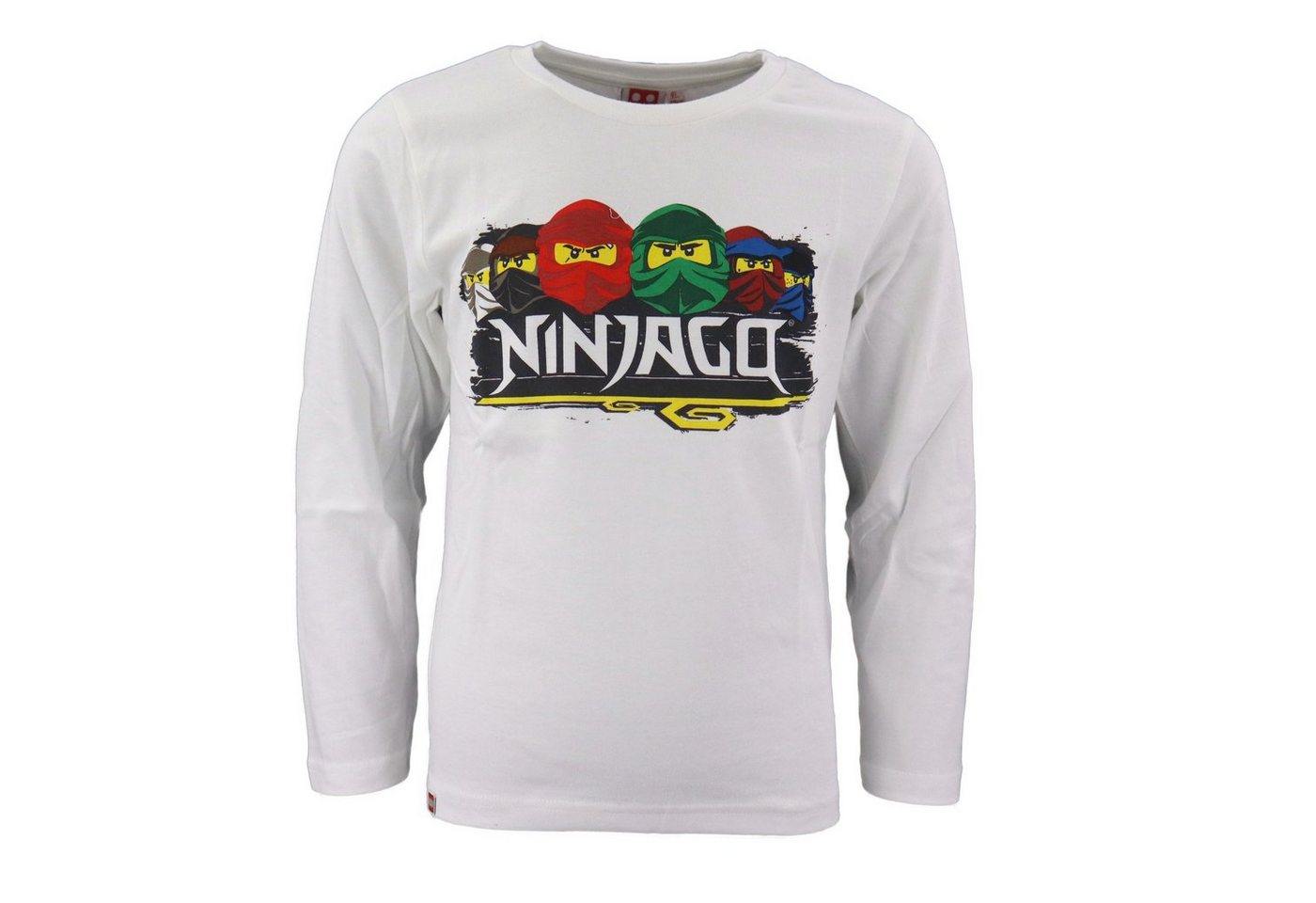 LEGO® Langarmshirt Ninjago Jungen Kinder langarm Shirt Gr. 98 bis 128, Baumwolle von LEGO®