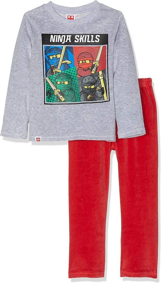 LEGO® Pyjama LEGO Ninjago Schlafanzug Pyjama langarm (samtig, warm) von LEGO®