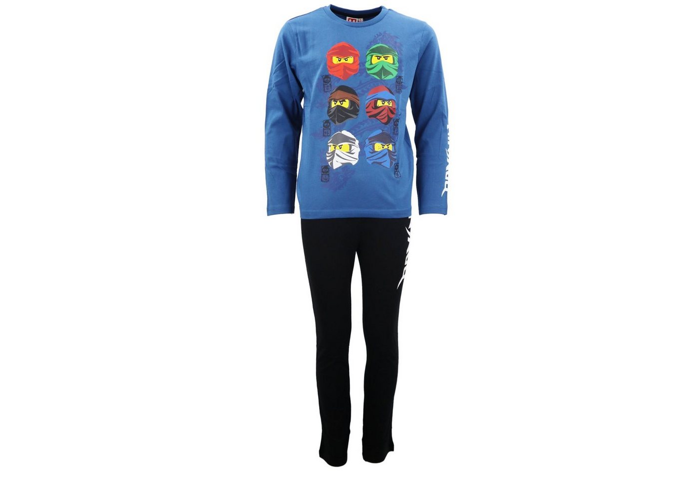 LEGO® Schlafanzug LEGO® Ninjago Jungen Kinder Pyjama Gr. 98 bis 128 von LEGO®