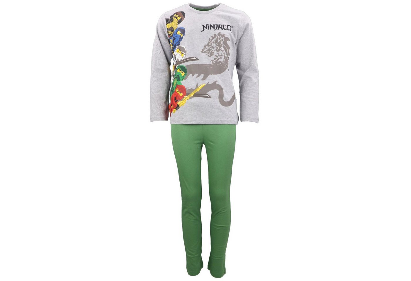 LEGO® Schlafanzug LEGO® Ninjago Jungen Kinder Pyjama Gr. 98 bis 128 von LEGO®