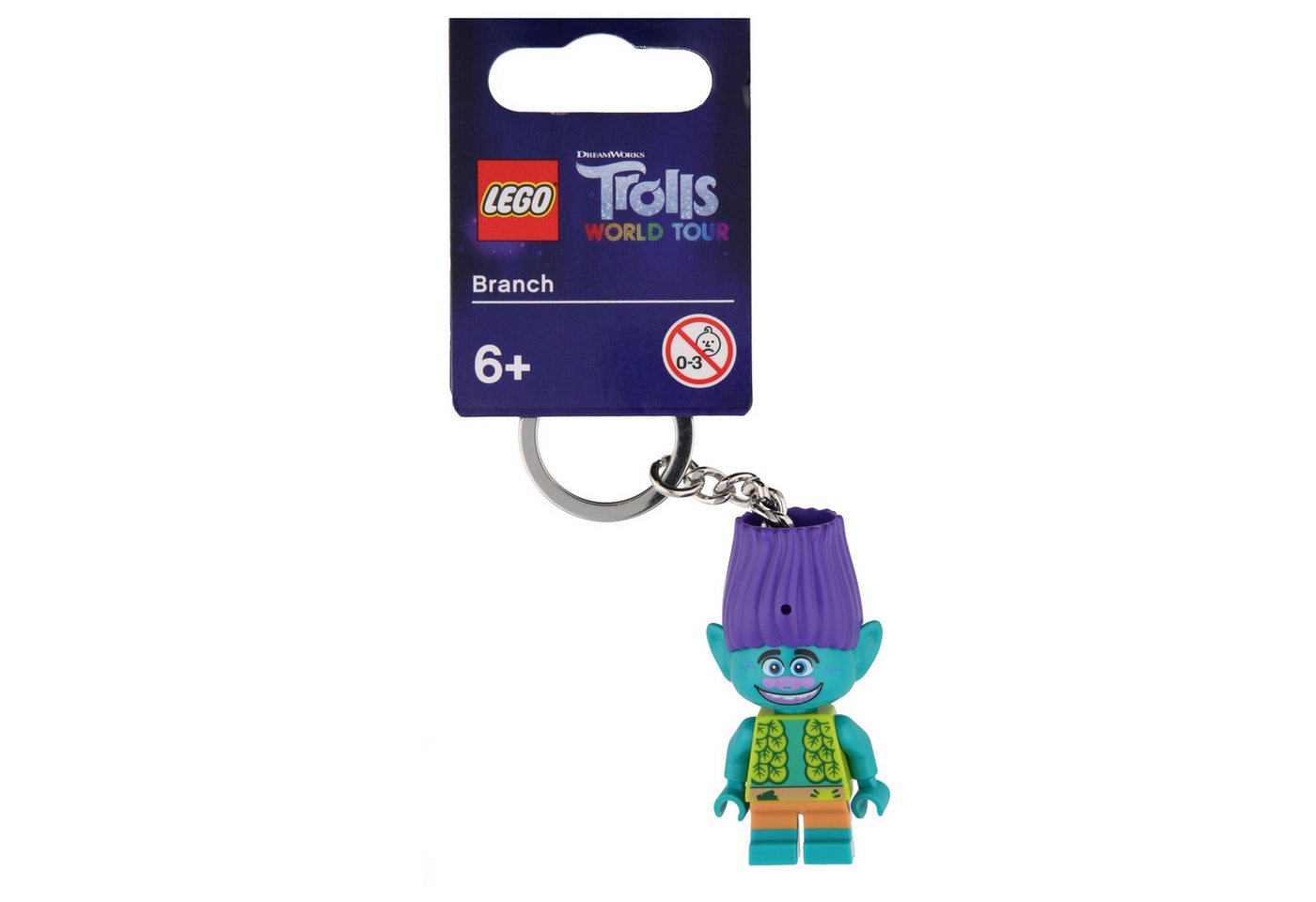 LEGO® Schlüsselanhänger Set LEGO Trolls: Branch-Schlüsselanhänger (1-tlg) von LEGO®