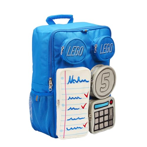 LEGO® Rucksack mit Ziegelsteinen, Blau, Einheitsgröße, Kinder-Rucksack von LEGO