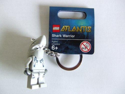 LEGO Exclusive Atlantis Shark Warrior 852774 Key Chain New Keychain by von LEGO