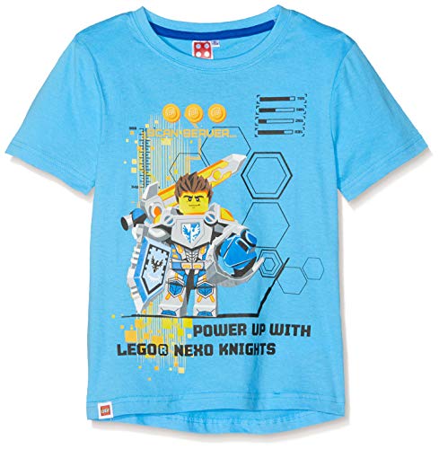 LEGO Jungen 5487 T-Shirt, Hellblau, 104 von LEGO