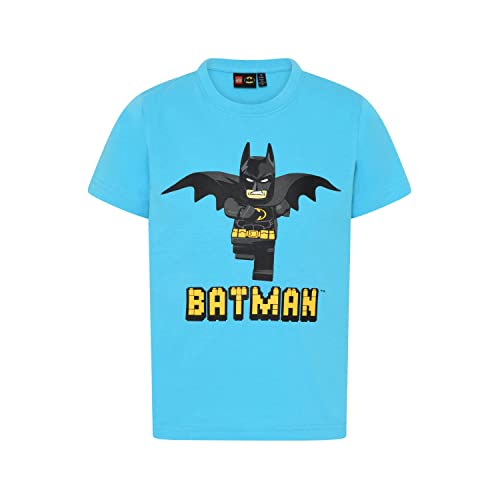 LEGO Jungen Batman Lwtaylor 314 T-Shirt, 593 Bright Blue, 146 EU von LEGO