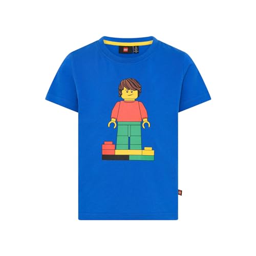 LEGO Jungen LWTAYLOR 600-T-SHIRT S/S T-Shirt, Blue, 98 von LEGO