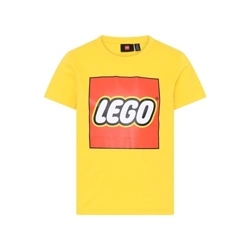 LEGO Jungen LWTAYLOR 601-T-SHIRT S/S T-Shirt,Gelb, 92 von LEGO