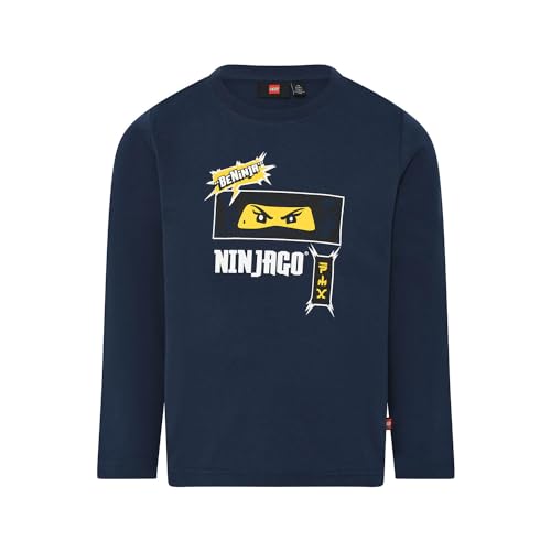 LEGO Jungen LWTAYLOR 608-T-SHIRT L/S T-Shirt, Dark Navy, 146 LEGO Jungen LWTAYLOR 608-T-SHIRT L/S T-Shirt, Dark Navy, 146 von LEGO