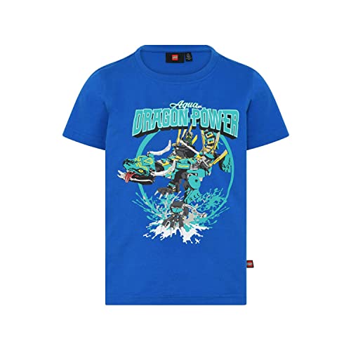 LEGO Jungen Ninjago Dragon Power Lwtaylor 325 T-Shirt, 577 Dark Blue, 104 EU von LEGO