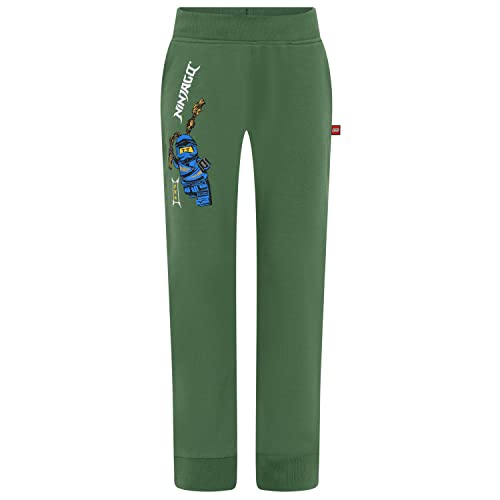 LEGO Jungen Ninjago Sweatpant Jogginghose Lwparker 309 Freizeithose, 884 Dark Green, 140 EU von LEGO