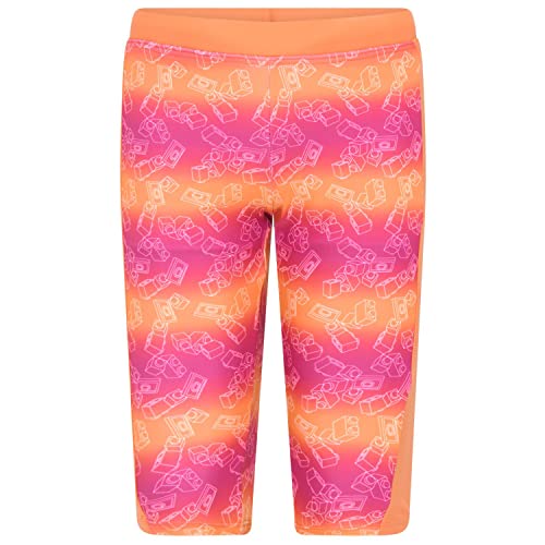 LEGO Jungen Unisex UPF 40+ Sonnenschutz Lwalex 309 Badehose, 277 Pastel Orange, 140 EU von LEGO